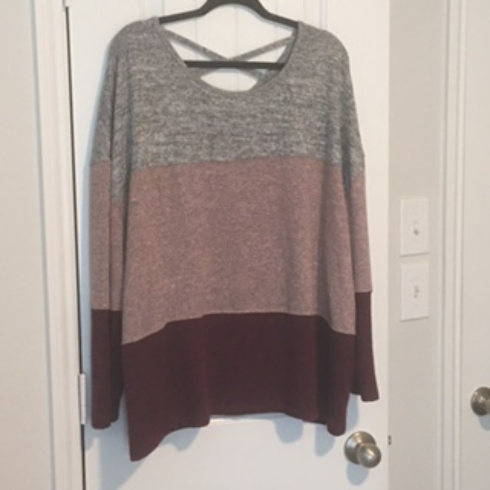 Absolutely Famous Sweater, sz 3x